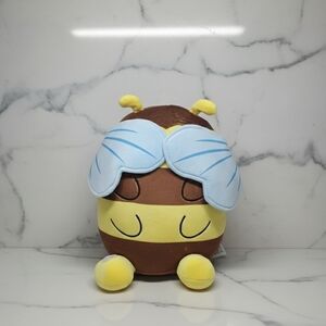 Flipeez 10" Plush Bumblebee Toy with Blue Wings